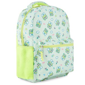 Hello Kitty Allover School Backpack - Hello Kitty, My Melody, Kuromi, Keroppi - Officially Licensed Hello Kitty School Bookbag - 1 of 4