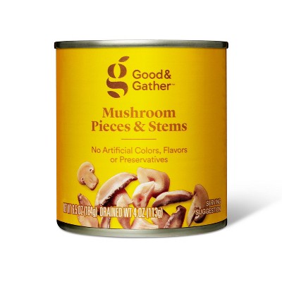 Mushroom Pieces & Stems - 6.5oz - Good & Gather™