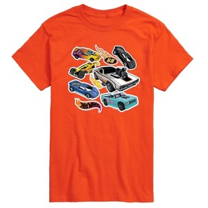 Men's - Hot Wheels - Stickers Short Sleeve Graphic T-Shirt - 1 of 4