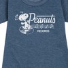 Girls' - Peanuts - Dancing Snoopy Graphic Short Sleeve Fleece Dress - 2 of 4
