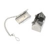 Unique Bargains Tea Infuser Tea Egg Design Infuser Traditional Style Hand Wash Stainless Steel Silver Tone 1Pcs - 4 of 4