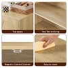 TIRAMISUBEST Drawer bedroom dresser - Mobile Lateral Filing Cabinet, Locking Wheels, Adjustable Shelf - 4 of 4