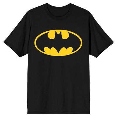 Batman Emblem Men's Black Big & Tall T-shirt-3xl : Target