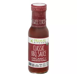Primal Kitchen Organic and Unsweetened Classic BBQ Sauce - 8.5oz