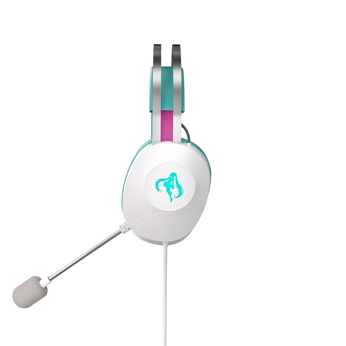 ASUS TUF Gaming H1 GEN II Hatsune Miku Edition, Wired Gaming Headset 40mm Essence Drivers, Virtual 7.1 Surround Sound, TeamSpeak Microphone - thumbnail 2