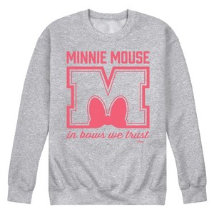 Men's - Disney - Minnie Mouse Graphic Fleece Sweatshirt - 1 of 4