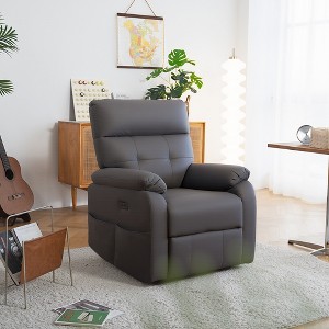Electric Zero Gravity Recliner Chair with USB & Type-C Charging Ports and Side Storage Pocket - 1 of 4