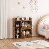 Kids Bookshelf, Storage Organizer, 3-Tier Toddler Bookcase, 5 Cube Double Side Storage Display Cabinet for Kids Room, Bedroom, Kindergarten - 4 of 4
