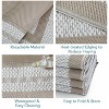 Outdoor Rug 9' x 12' Waterproof Patio Rug, Reversible Plastic Outside Carpet Storage Bag, for RV Camping Deck Balcony Porch - 4 of 4