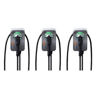 ChargePoint Home Flex Level 2 EV Charger, Hardwired EV Fast Charge Station, Electric Vehicle Charging Equipment Compatible with All EV Models (3 Pack)