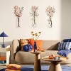 Attop 3 Pcs Metal Flowers Wall Arts Rustic Farmhouse Decor Bathroom Wall Decor Dining Room Wall Decor Minimalist Decor - 2 of 4