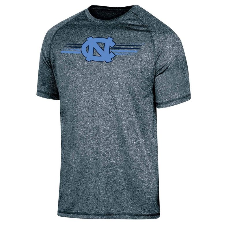 NCAA North Carolina Tar Heels Men&#39;s Gray Poly T-Shirt, 1 of 4