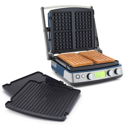 GreenPan Elite Ceramic Nonstick 7-in-1 Multi-Function Contact Grill & Griddle and Waffle Maker