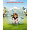 VEVOR Inflatable Bumper Balls 1-Pack, 4FT/1.2M Body Sumo Zorb Ball, Durable Thick PVC Human Hamster Bubble Knocker, Blue - 3 of 4