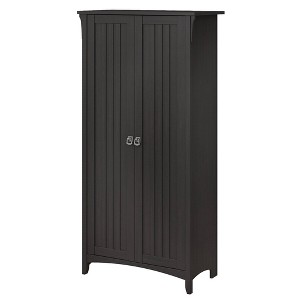 Salinas Tall Storage Cabinet with Doors - Bush Furniture - 1 of 4