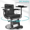 360 Degree Rotation Barber Salon Metal Tray - 4 of 4