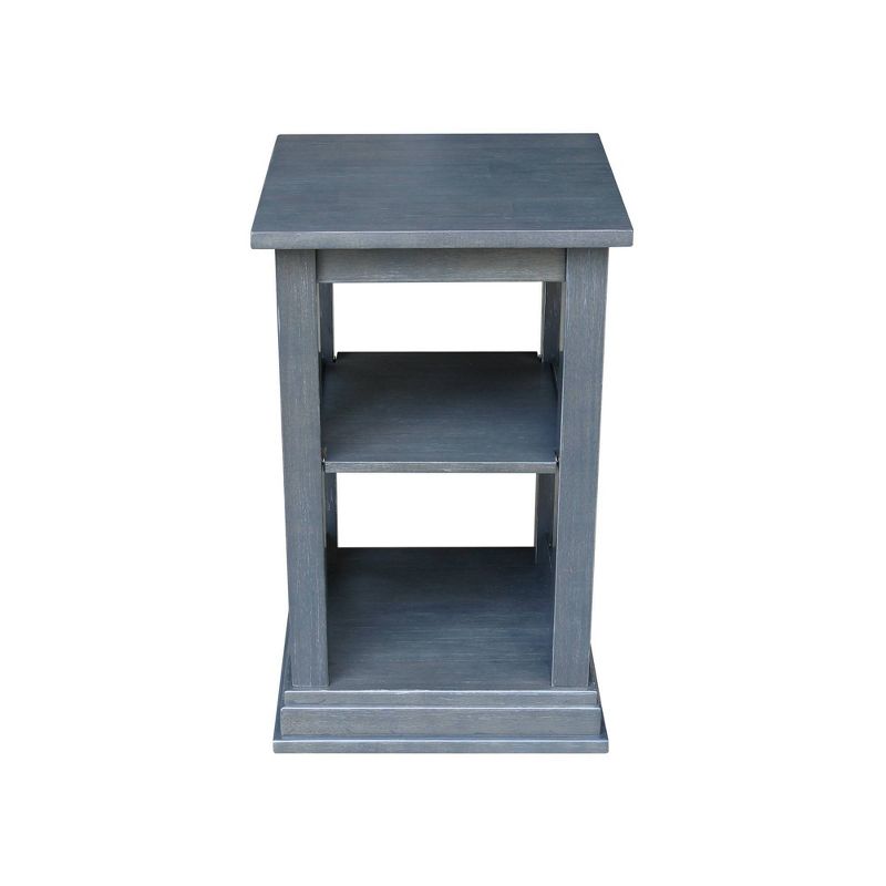 Hampton Accent Table with Shelves - International Concepts, 4 of 11