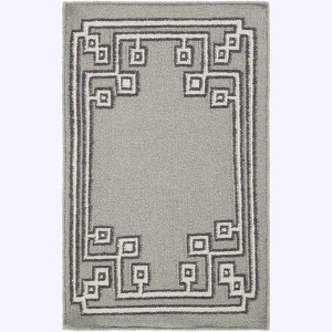 Mark & Day Adrian 2'x3' Rectangle Woven Indoor Area Rugs Light Gray - 1 of 3