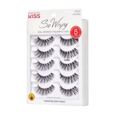 KISS So Wispy False Eyelashes - Multipack #11 - 5 Pairs