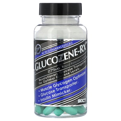 Hi Tech Pharmaceuticals Glucozene-Rx, 275 mg, 90 Rapid-Release Caplets
