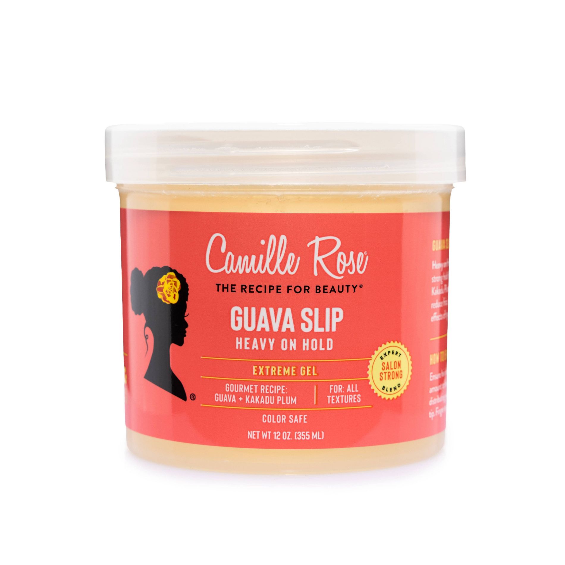 Camille Rose Guava Slip Heavy On Hold Extreme Gel - 12 oz