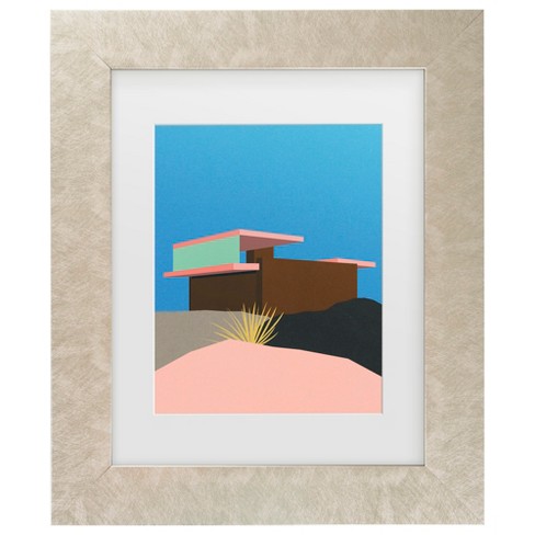 Trademark Fine Art - Rosi Feist  Kaufmann Desert House Matted Framed Art - image 1 of 4