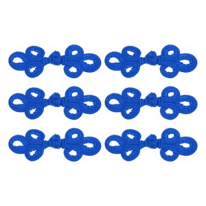 Unique Bargains Elegant Traditional Knots Frog Buttons for DIY Sewing Coats Sweater 6 Pcs - 1 of 4