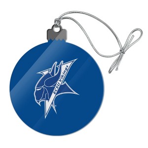 Elizabeth City State University Primary Logo Acrylic Christmas Tree Holiday Ornament - 1 of 4