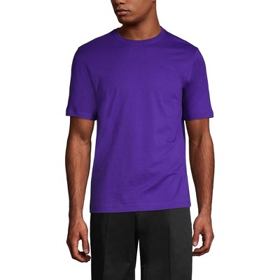 Lands' End School Uniform Men's Short Sleeve Essential T-shirt