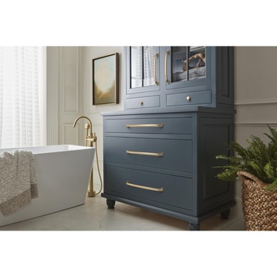 Champagne Bronze 12" Traditional Appliance Pull with Mounting Hardware