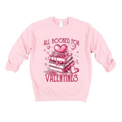 Simply Sage Market Women's Graphic Sweatshirt All Booked For Valentines
