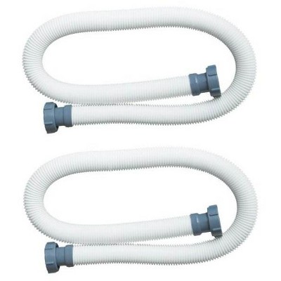 Intex 1.5" Diameter Accessory Pool Pump Replacement Hose - 59" Long - Set of 2