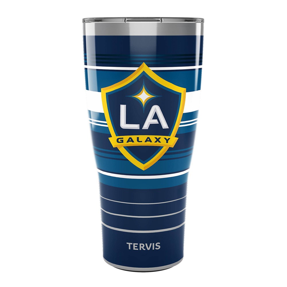 Photos - Glass MLS LA Galaxy 30oz Hype Stripe Stainless Steel Tumbler 