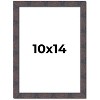 PosterPalooza | Photo Size Slim Profile Brown Frame - UV Acrylic, Foam Board Backing, Hanging Hardware - 2 of 4