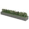 vidaXL Gabion Raised Bed Silver Galvanized Steel Large - 4 of 4