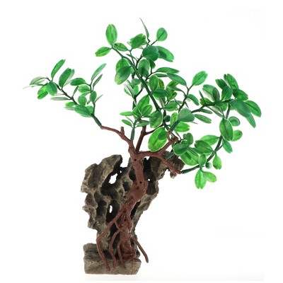 Unique Bargains Aquarium Plants Decoration Artificial Aquatic Plant Green 11.81" 1 Pcs