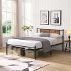 QingMoon Metal Platform Bed Frame, Sturdy Steel Slat Support, with Headboard and and Footboard, Non-Slip and Noiseless, No Box Spring Needed - 4 of 4
