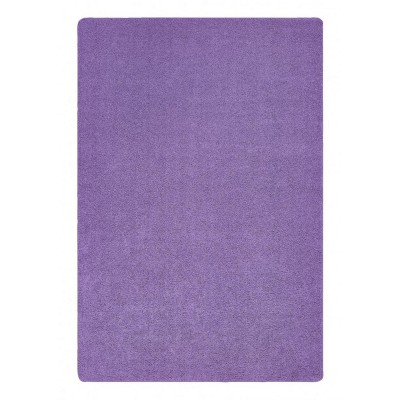 Carpets for Kids KIDply Soft Solids Collection Classroom Rug, Lilac, Rectangle