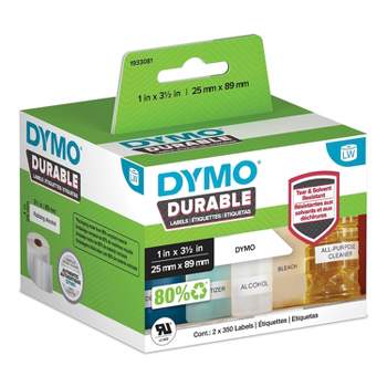 Dymo 2050823 Label Maker Tape 1/2w White : Target