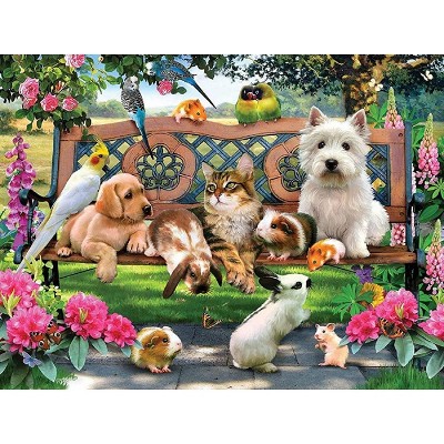 Sunsout Pets in the Park 500 pc   Jigsaw Puzzle 54942