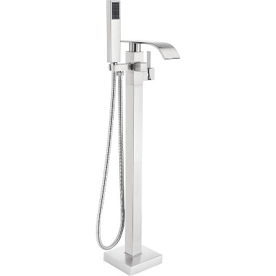 Mixxidea Standing Tub Faucet Brushed Nickel