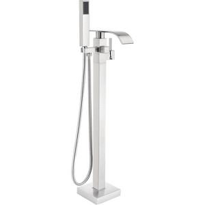 Mixxidea Standing Tub Faucet Brushed Nickel - 1 of 3