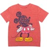 Disney Mickey Mouse 3 Pack T-Shirts Little Kid to Big Kid - 2 of 4