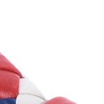 red white sapphire blue