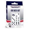 MasterPieces Officially Licensed NCAA Gonzaga Bulldogs - 6 Piece D6 Gaming Dice Set Ages 6 and Up - 2 of 4