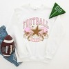 Simply Sage Market Women's Graphic Sweatshirt  Football Season Pink Helmet - 3 of 4