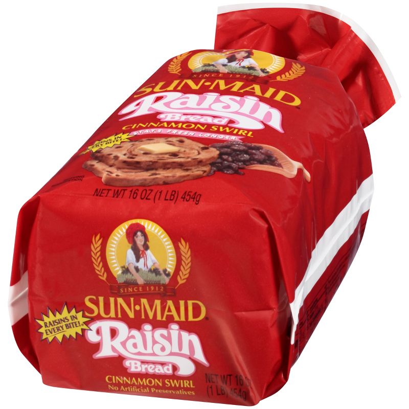 Sunmaid Raisin Cinnamon Swirl Bread - 16oz, 1 of 2