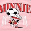 Girls' - Disney - Retro Minnie Soccer Shirt Tail Raglan Graphic T-shirt - 2 of 3