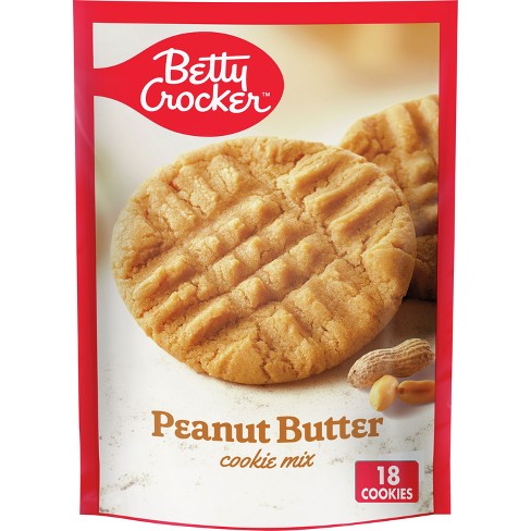 Betty Crocker Peanut Butter Cookie Mix - 17.5oz - image 1 of 4
