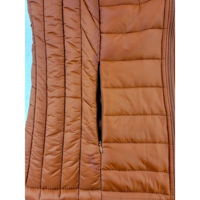 Женские жилеты Victory Outfitters Ladies’ Quilted Puffer Vest – Lightweight Insulated Outerwear for Women Blue S — фото 4